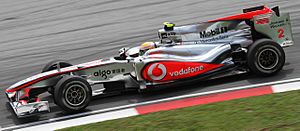 Lewis Hamilton 2010 Malaysia 1st Free Practice
