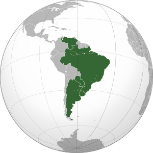 MERCOSUR (orthographic projection)