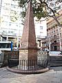 Macquarie Obelisk in Macquarie Place