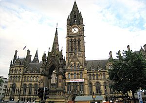 Manchester Town Hall and Memorial