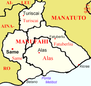 Manufahi subdistricts