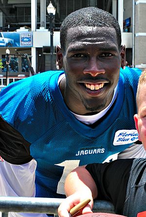 Marqise Lee 2014 Jaguars training camp (2) Cropped