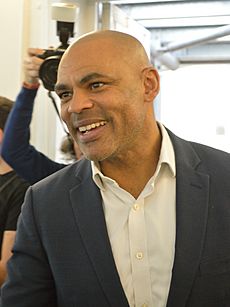 Marvin Rees, opening of akt in Bristol