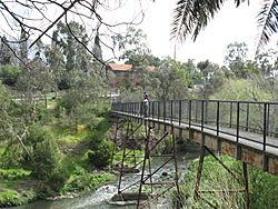 Merri Footbridge Merri Creek Melbourne