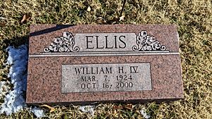 Mound City, KS Woodland Cemetery Ellis headstone