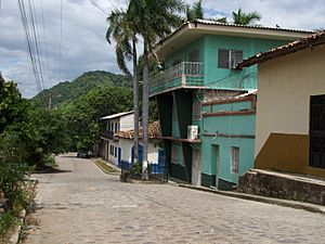 Street view in Nacaome, Honduras