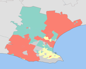 Nelson Mandela Bay dominant language map