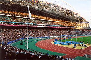 Olympic flag, Australia