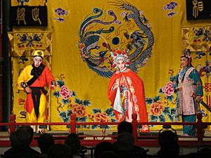 Pekin przedstawienie tradycjnego teatru chinskiego 7