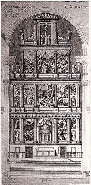 Perret-escorial retablo