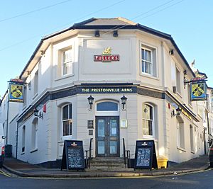 Prestonville Arms Pub, Brigden Street, Prestonville, Brighton (December 2013)