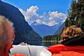 Princess Louisa Inlet from boat