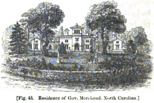 Residence of Gov. Morehead, North Carolina
