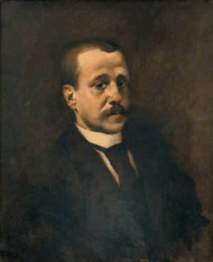 Portrait of Fialho de Almeida (1891), by Columbano Bordalo Pinheiro