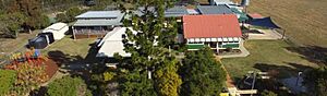 Roadvale State School, aerial view, circa 2023