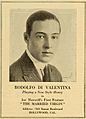 Rudolph Valentino in Motion Picture Studio Directory and Trade Annual, 1918