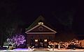 Saint Edward the Confessor Church (Granville, Ohio) - exterior with Christmas lights