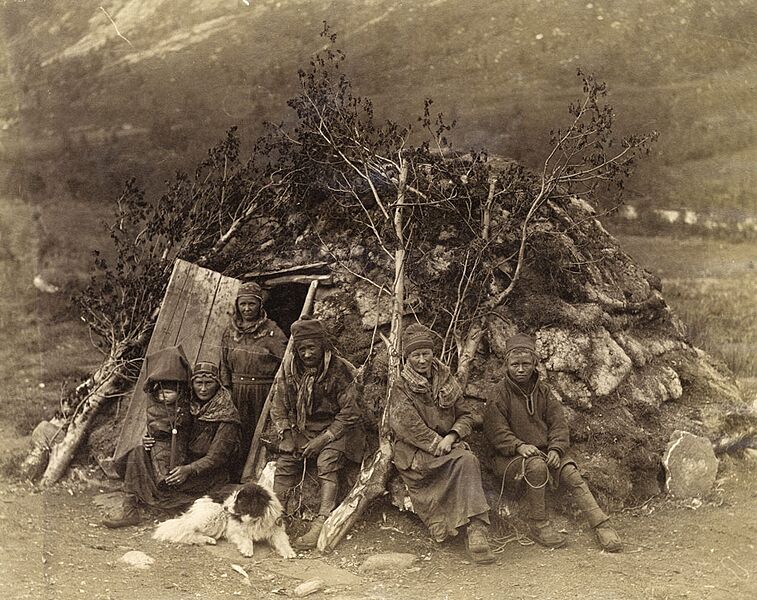 Sami family 1870s