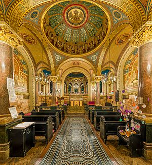 St Christopher's Chapel, Great Ormond St Hospital, London, UK - Diliff