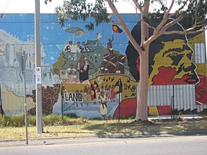 St Georges Road Aboriginal history mural