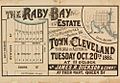 StateLibQld 2 262824 Estate map of Raby Bay Estate, Raby Bay, Queensland, 1885