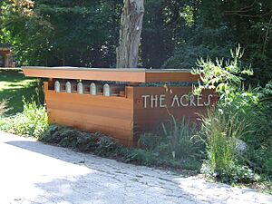 The Acres sign