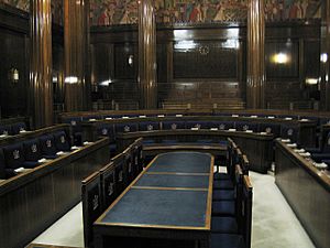 The council chamber in Swansea Guildhall - geograph.org.uk - 1491171