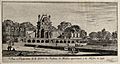 The grotto of the castle at Meudon near Paris. Etching. Wellcome V0049998