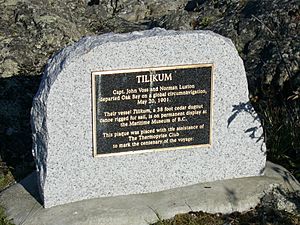 Tilikum plaque