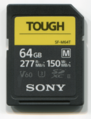Vorderseite Sony Tough SF-M64T SDUHSII011CORRklein