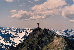 Walt on top of Mt. Walkinshaw