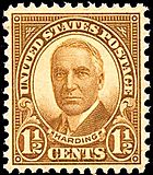 Warren G Hardiing 1930 Issue-1+half-cent