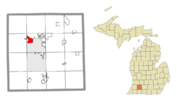 Location within Kalamazoo County