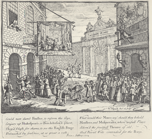William Hogarth - The Bad Taste of the Town