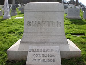 William R. Shafter headstone