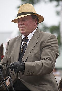 William Shatner Riding