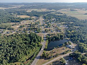 Wisconsin Highway 27 through Cataract, Wisconsin 02.jpg