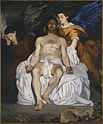 Édouard Manet - Le Christ mort et les anges