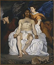 Édouard Manet - Le Christ mort et les anges