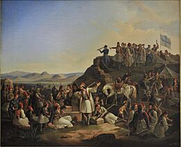 Βρυζάκης, Θεόδωρος - Το στρατόπεδο του Καραϊσκάκη, 1855