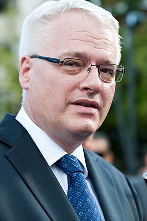 16 obljetnica vojnoredarstvene operacije Oluja Ivo Josipovic 04082011 c 876