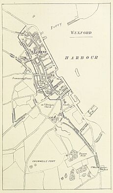 185 of 'Cromwell in Ireland, a history of Cromwell's Irish Campaign ... with map, plans and illustrations' (11162225324)