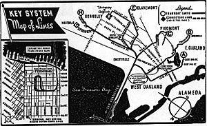 1941 Key System map