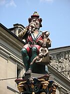 4377 - Bern - Kindlifresserbrunnen am Kornhausplatz