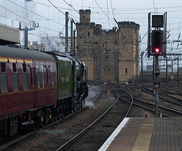 60163 Tornado at Newcastle 31 Jan 09 pic 4