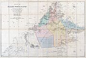 A map of British North Borneo