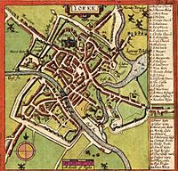 A map of York england