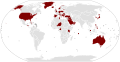 American bases worldwide