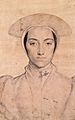 An unidentified woman by Hans Holbein the Younger