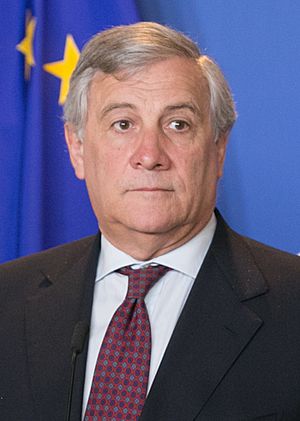 Antonio Tajani Facts for Kids